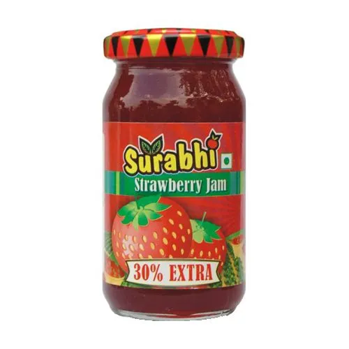 Surabhi Jam - Strawberry, 200 g 30% Free