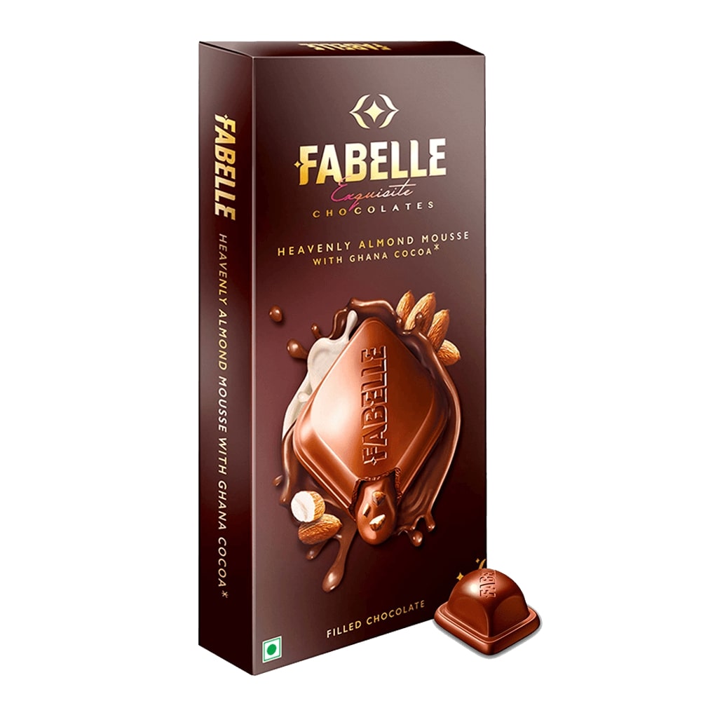 Fabelle Heavenly Almond Mousse with Ghana Cocoa 126gm