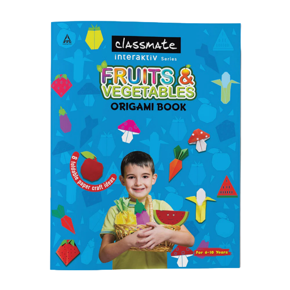 Classmate Interaktiv Origami Craft Book (Assorted) – Fruits & Veggies and Pets SK:2661001(280x220)