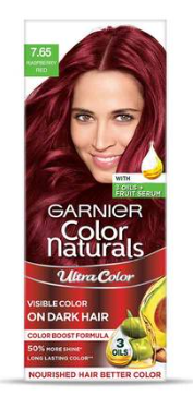 Garnier Color Naturals Ultra Shade 7.65 Raspberry Red