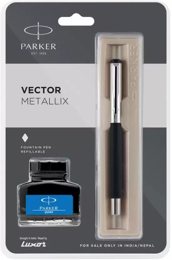 PARKER Metallix  Fountain Pen  (Black)
