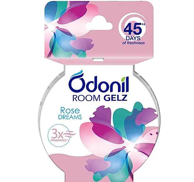 Odonil Nature Room Freshening Gel, Rose - 75g