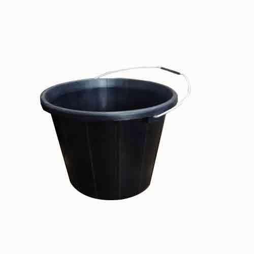 Bucket Frosty Plastic Handle