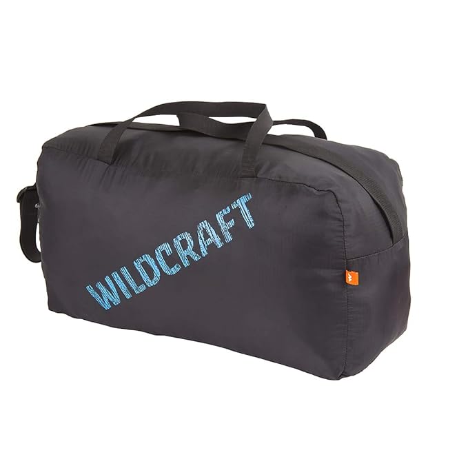 Wildcraft Pac n Go Duffle 18  Corp CAT  Black