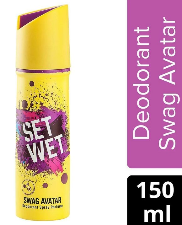 Set Wet Swag Avatar Deodorant Spray Perfume 150 ml