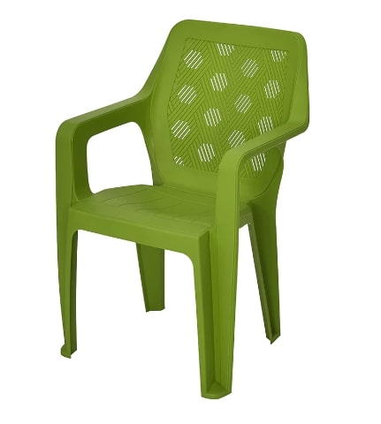 Nilkamal Hexa Plastic Chair with Arm Rest