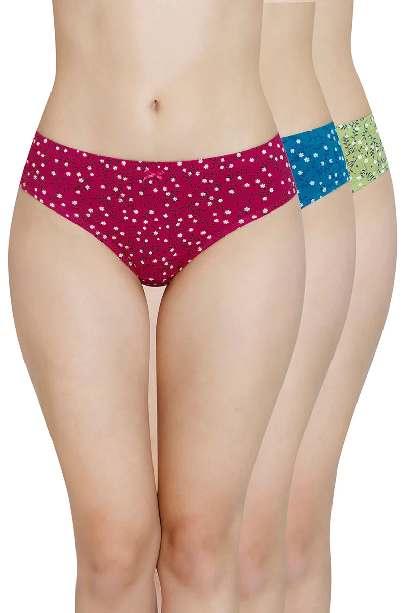 Amante  Inner Elastic Waistband Bikini Panty (Pack of 3)-B056