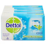 Dettol Cool Soap, 75g (Pack of 4)