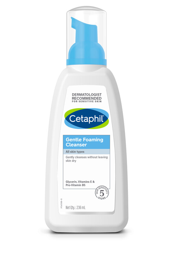 Cetaphil Gentle Foaming Cleanser, 236 ml