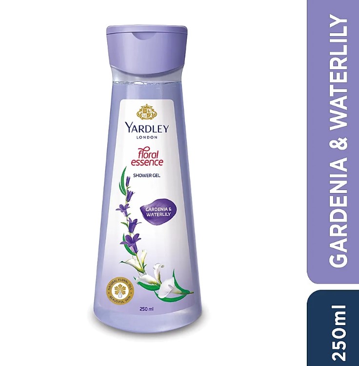 Yardley London Floral Essence Shower Gel  Gardenia & Waterlily 250ml
