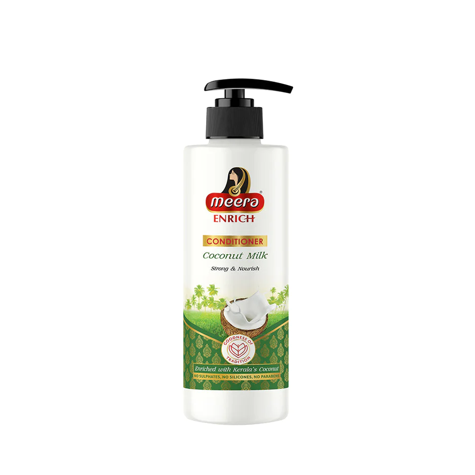 Meera Strong & Nourish Hair Conditioner With Kerala's Coconut Milk 250ml