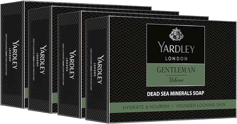 Yardley London Gentleman Urbane Soap (100G x 3 + 1 Free)