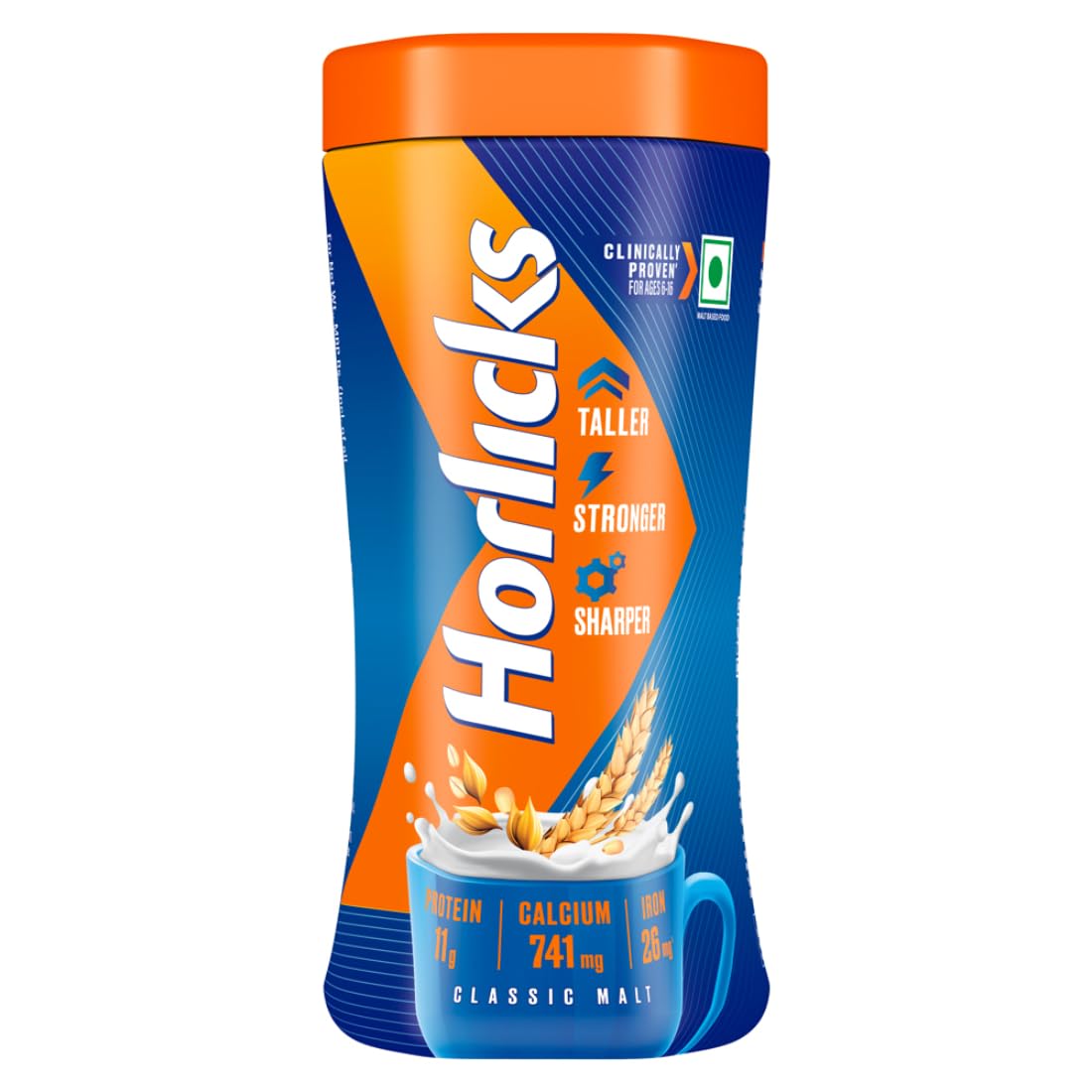 Horlicks Health & Nutrition Drink - Classic Malt Jar