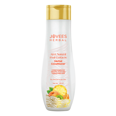 Jovees AHA Natural Fruit Extracts Conditioner |Smooth, Tangle-Free Hair