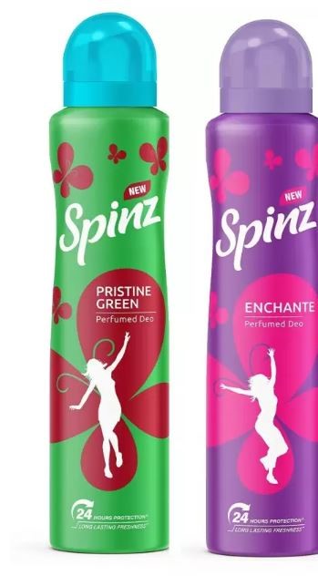 Spinz Perfumed Deo Body Spray - ENCHANTE  200ml (Buy 1 Get 1)