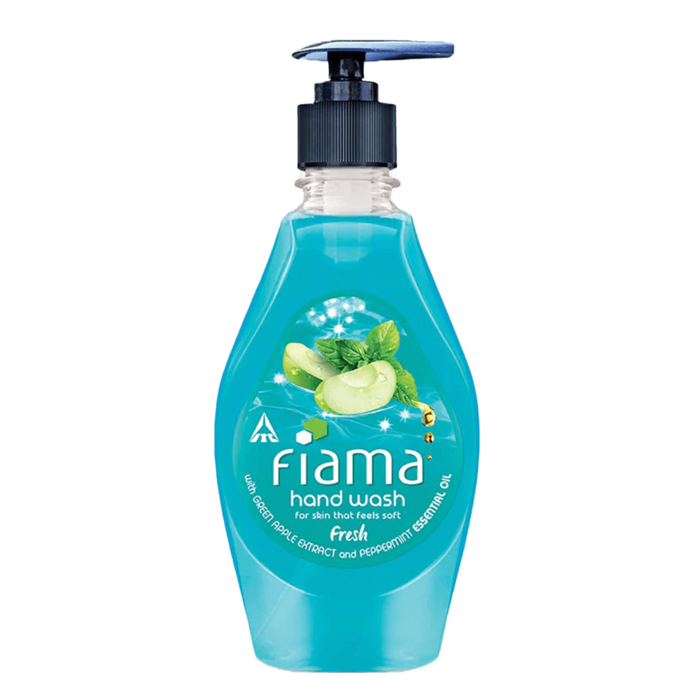 Fiama Fresh moisturising Handwash with Green Apple extract & peppermint essential oil, 400ml pump