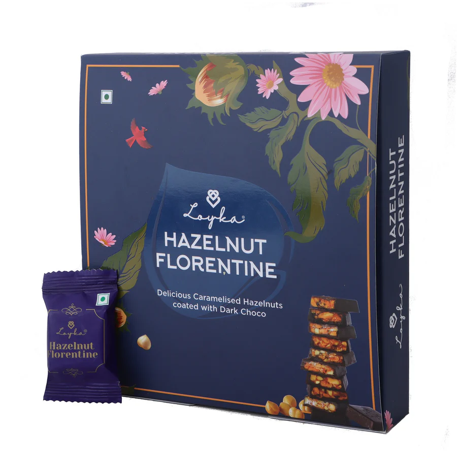 Loyka Hazelnut Florentine 12 pcs Box