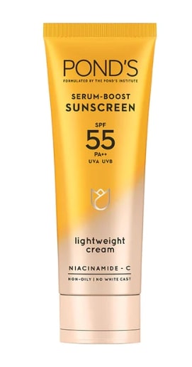 Pond's Serum Boost Sunscreen cream SPF 55