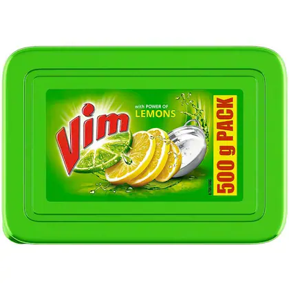 Vim Bar Tub with Scrubber