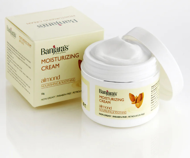 Banjara's Almond Moisturizing Cream - 50g