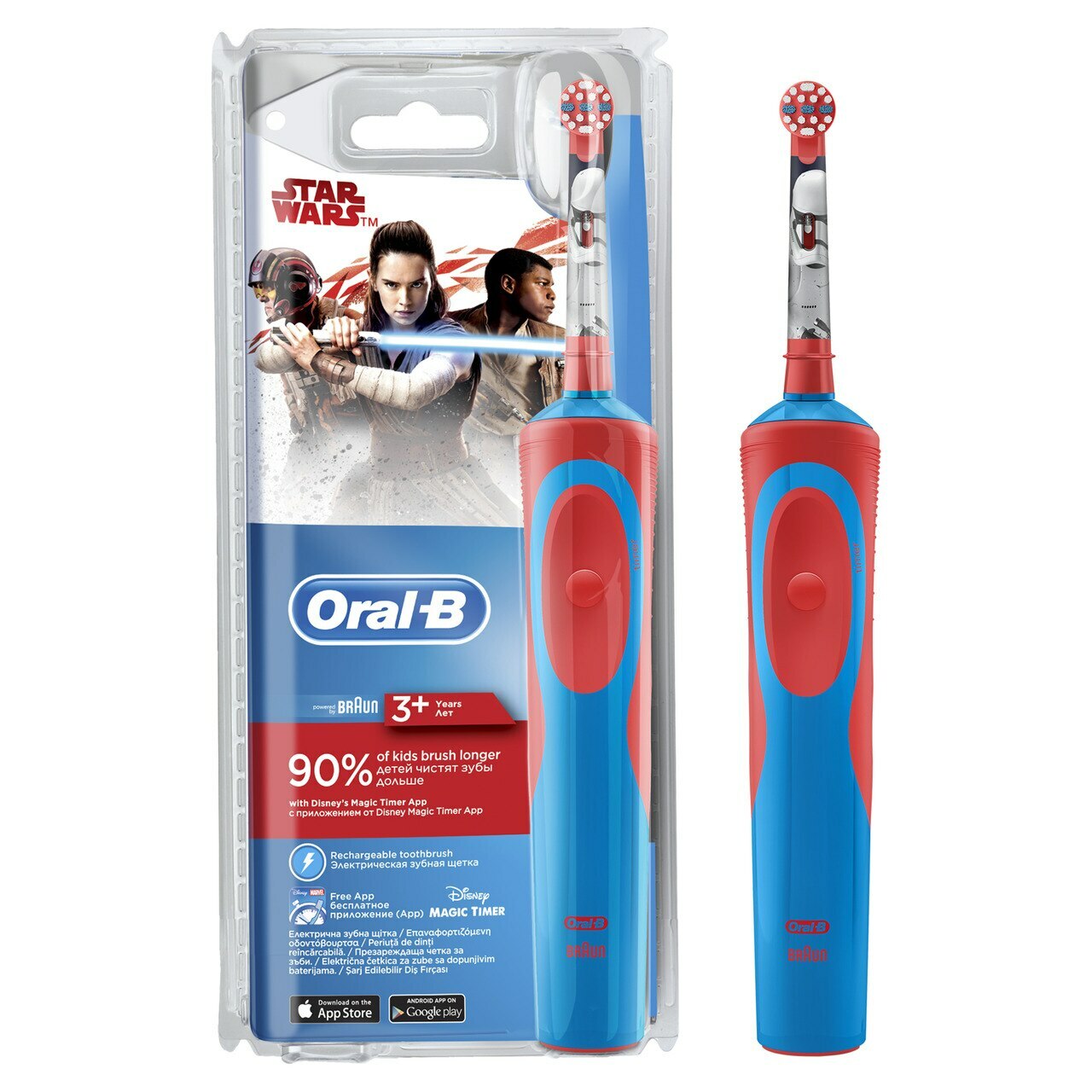 Oral-B Kids Star Wars Electric Toothbrush - Rechargeable
