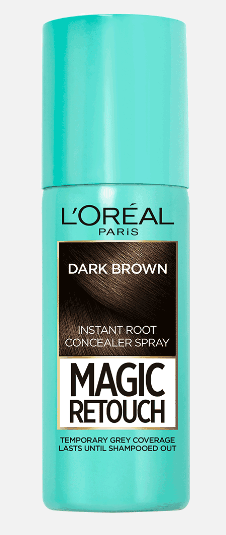 L'Oréal Paris Magic Retouch Instant Root Concealer Spray, 2 Dark Brown , 75ml