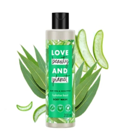 Love Beauty and Planet Aloe Vera & Eucalyptus Body Wash 200ml