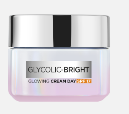 L’Oréal Paris Glycolic Bright Day Cream with SPF 17