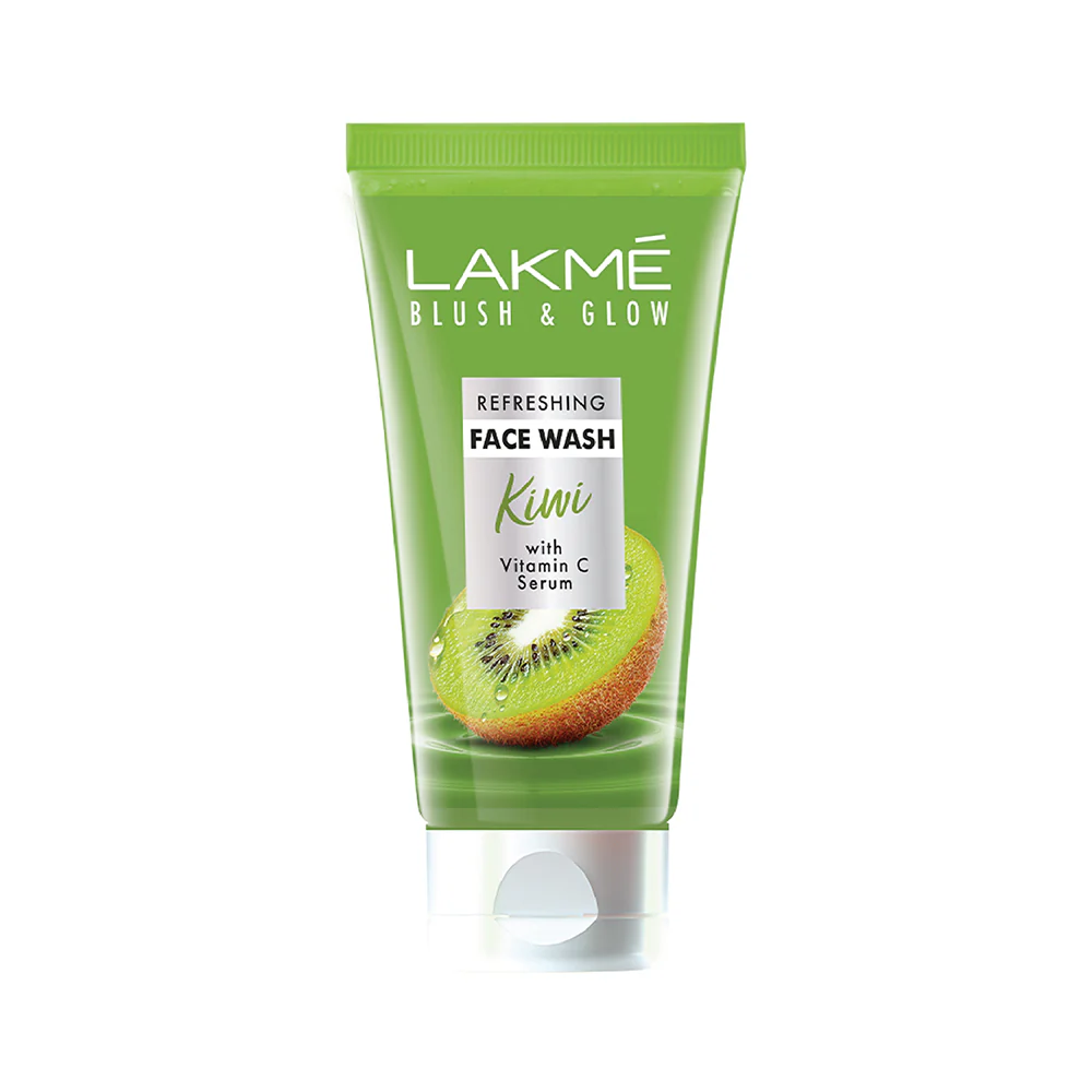 Lakmē Blush & Glow Kiwi Freshness Gel Face Wash With Kiwi Extracts