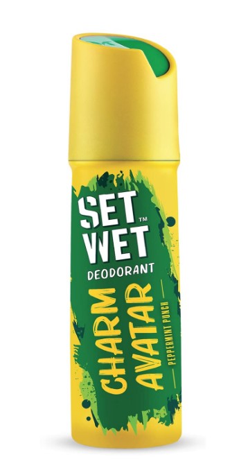 Set Wet Charm Avatar Deodorant Spray Perfume 150 ml