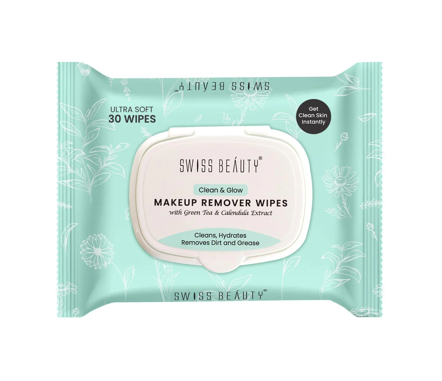 Swiss beauty make up remover wipes