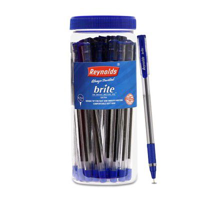 Cello Reynolds Ball Pen I BRITE BP 25 CT JAR - BLUE