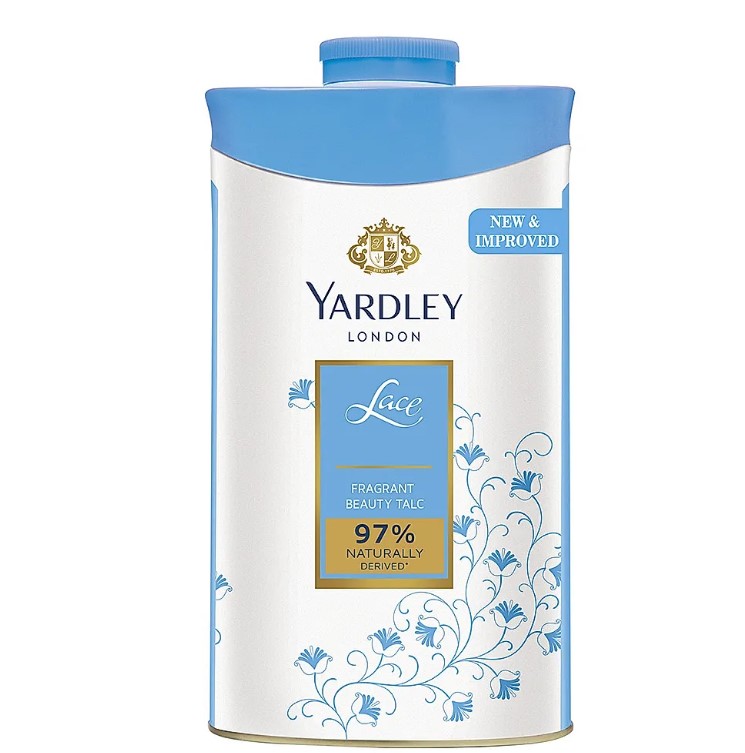Yardley London Lace Perfumed Talc 100g