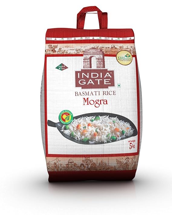 India Gate Basmati Rice Bag, Mogra