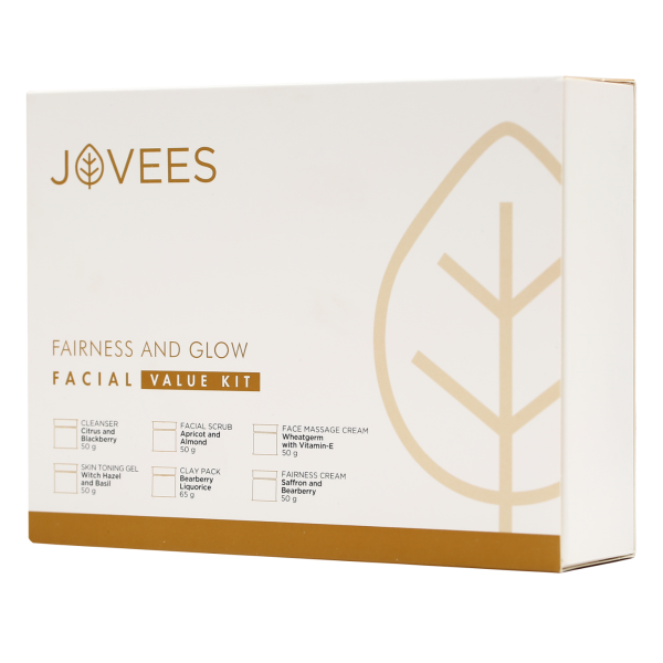 Jovees Fairness & Glow Facial Value Kit at Jovees Herbal Care