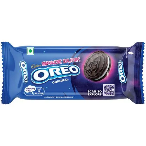 Cadbury Oreo Vanilla Flavour Creme Sandwich Biscuit