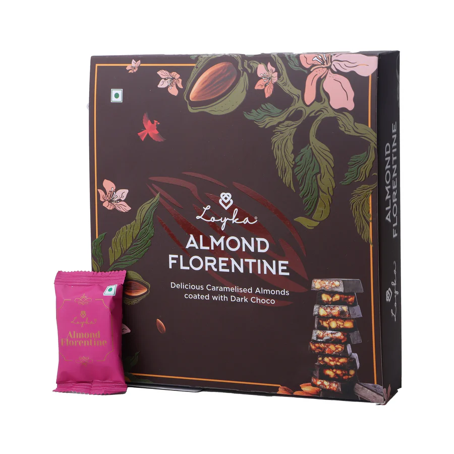 Loyka Almond Florentine 12 pcs Box
