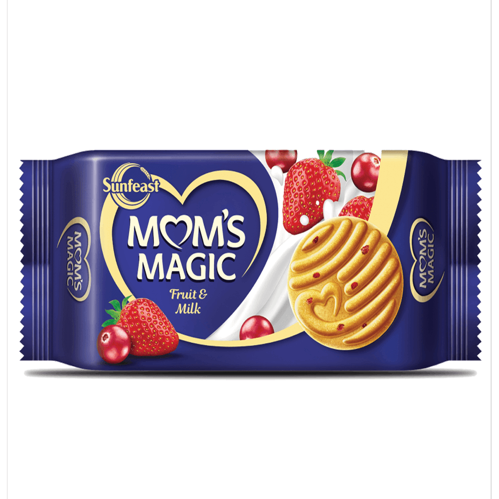 Sunfeast Mom's Magic Fruit & Milk Cookies 200g