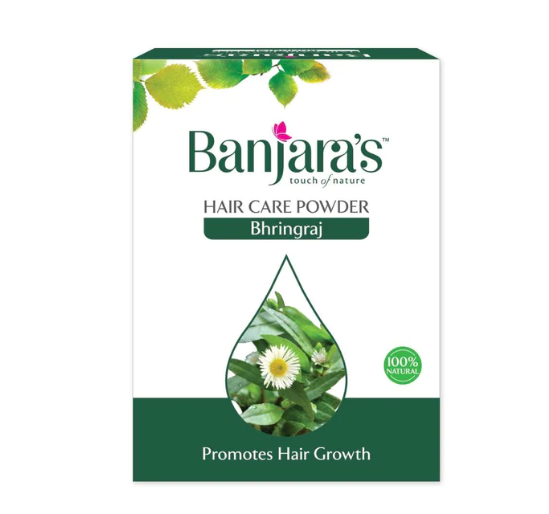 Banjara's Bhringaraj Hair Care Powder - 100g (5*20g)