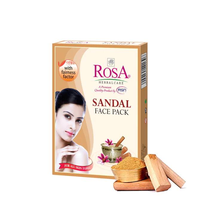 Rosa Sandal Face Pack