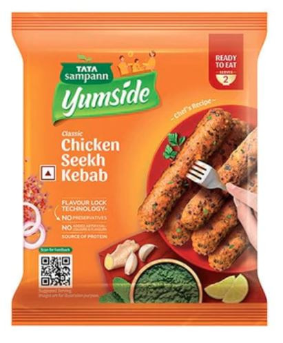 Yumside Classic Chicken Seekh Kebab | 180g