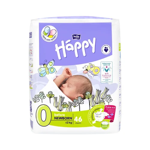 Bella Happy Baby Diapers Large 80 Pcs