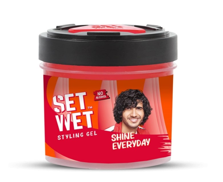 Set Wet Styling Hair Gel for Men - Shine Everyday, 250ml