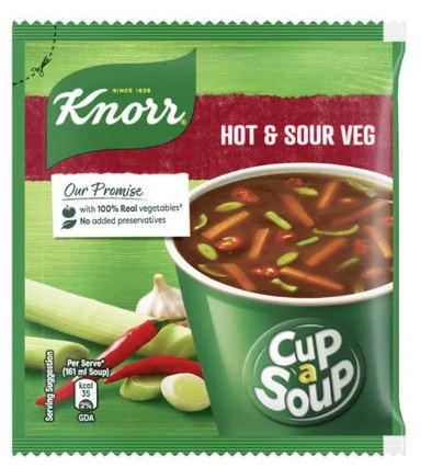Knorr Cup-A-Soup - Hot & Sour Veg