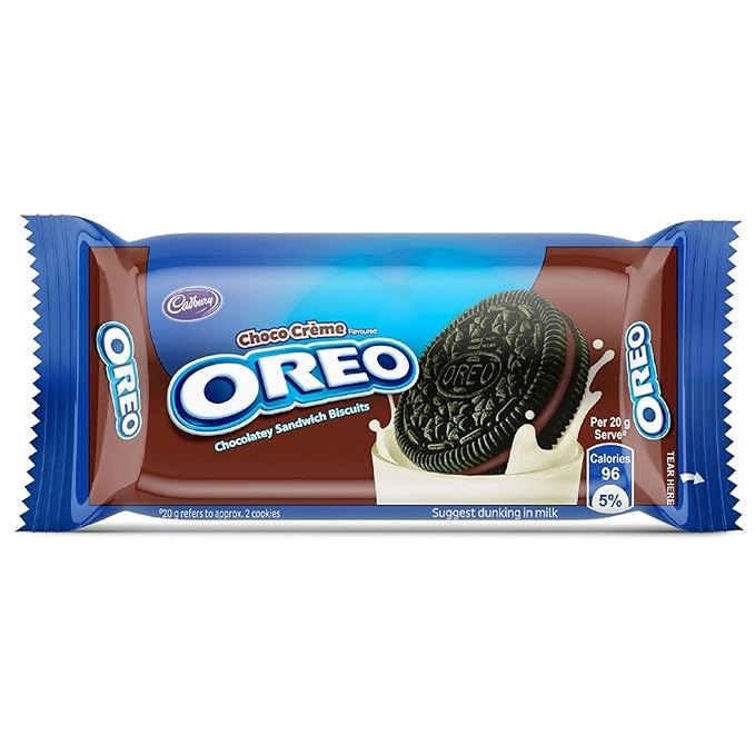 Cadbury Oreo ChocoCreme Chocolatey Sandwich Biscuits 43.75 g