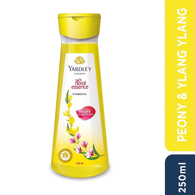 Yardley London Floral Essence Shower Gel Peony & Ylang Ylang 250ml
