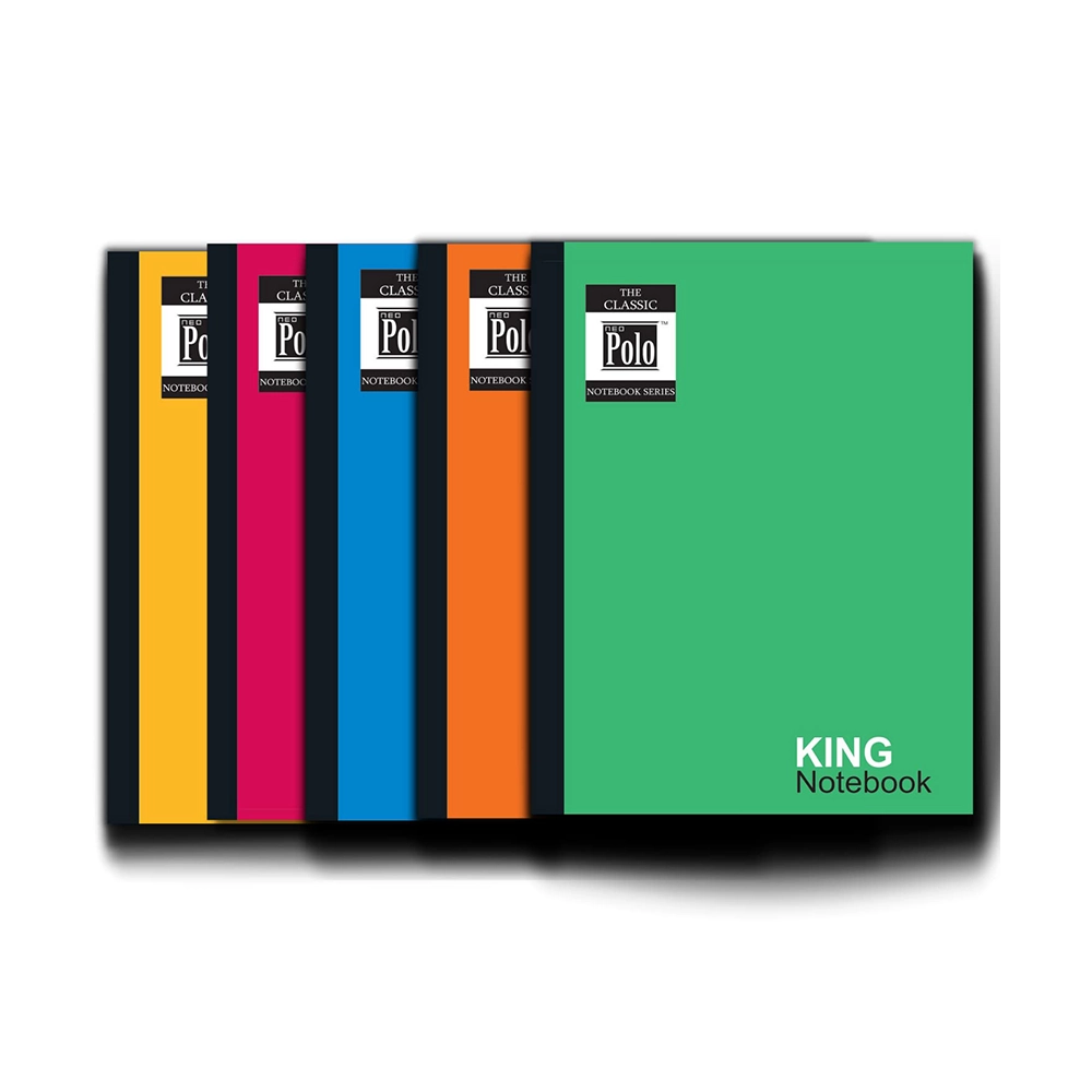 Neo Polo Three Line Note Books , King Size, 24x18 Cm, Pack of 20