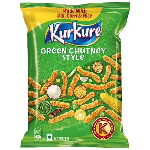 Kurkure Namkeen - Green Chutney Style, 36 g