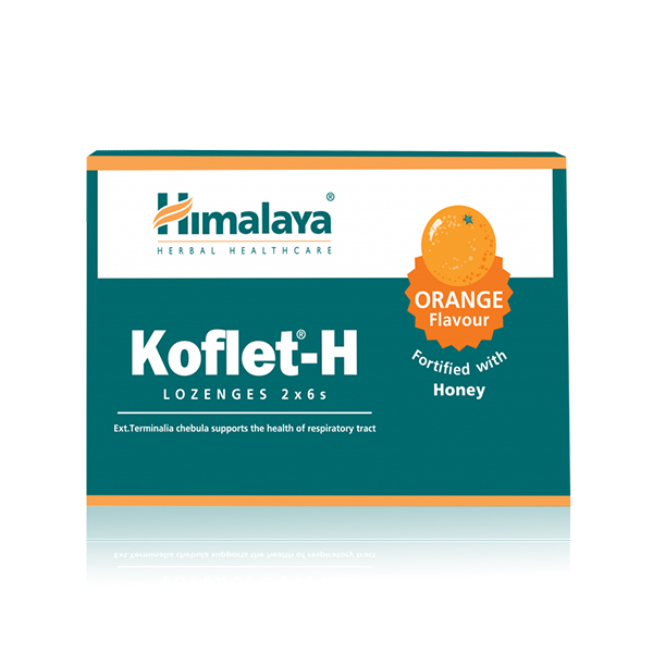 KOFLET H LOZENGES (ORANGE FLVR) 1x6's