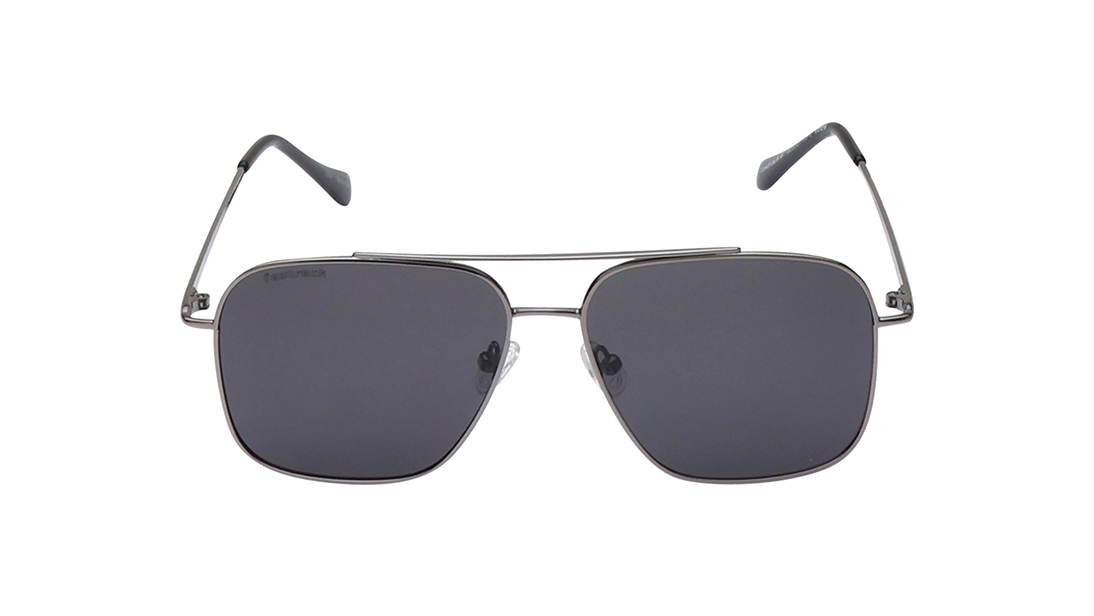 FASTRACK Grey Navigator Unisex Sunglasses (M253GY10PV)